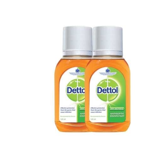 مطهر ومعقم 125 مل × 2 حبة من ديتول