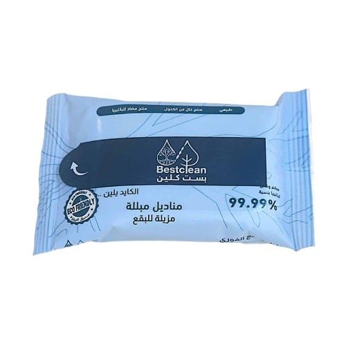 مناديل مبللة بست كلين مزيلة للبقع من الملابس والأق...