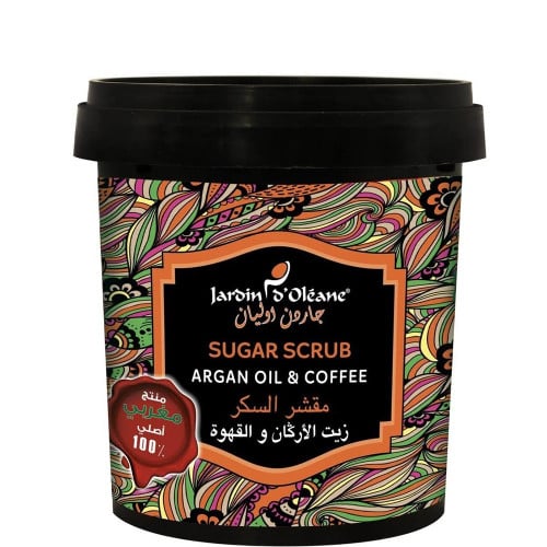 مقشر السكر زيت الأركان والقهوة من جاردن اوليان 600...