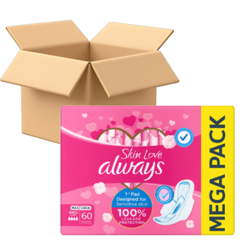 [ كرتون ] أولويز سكين لوف فوط صحية قطنية ناعمة للب...