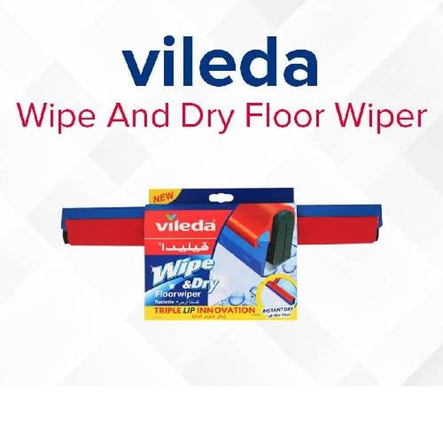 فيليدا مساحة تنظيف وتجفيف الأرضيات أحمر/أزرق 42 سم