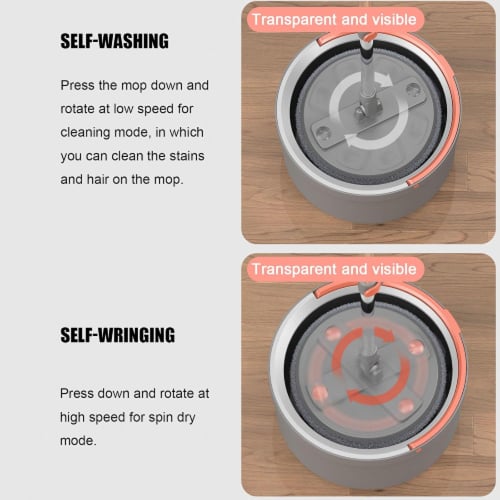 باهرة ممسحة الارضيات المطورة دائرية لتنظيف جميع ال...