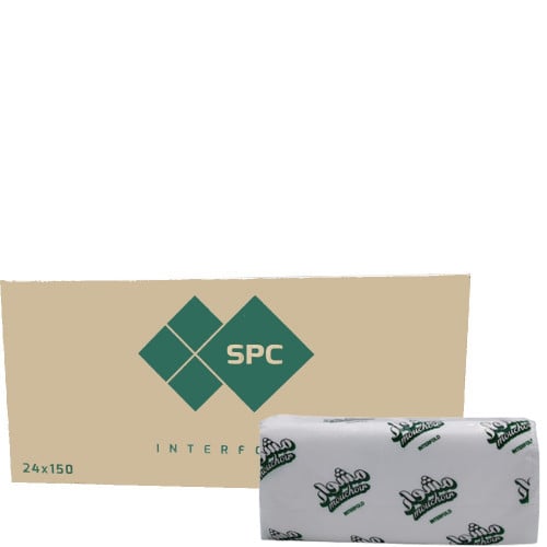 [كرتون] مناديل مشوار SPC أخضر خشنة