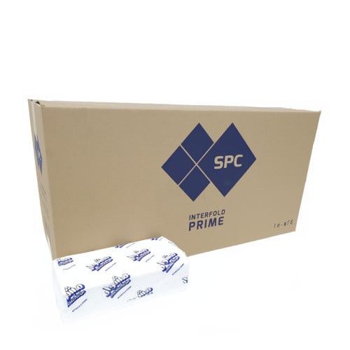 كرتون مناديل مشوار SPC أزرق خشن