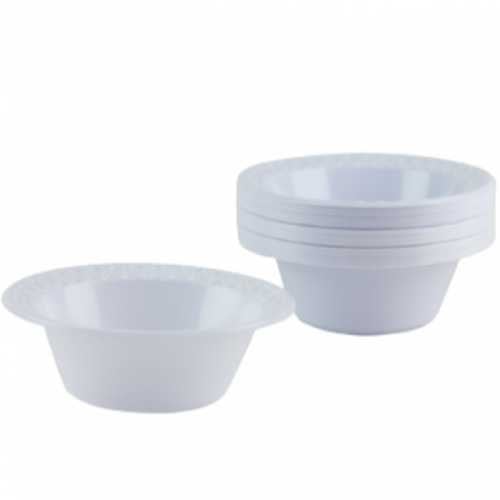 صحن بلاستيك شوربة صغير من بلاسكو مقاس 10 - 50 حبة