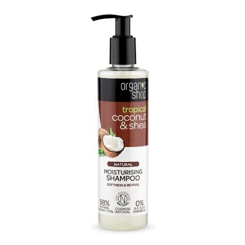 اورجانيك شوب شامبو جوز الهند والشيا 280مل