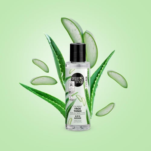 اورجانيك شوب تونيك مهدئ ومنشط للوجه بالأفوكادو وال...