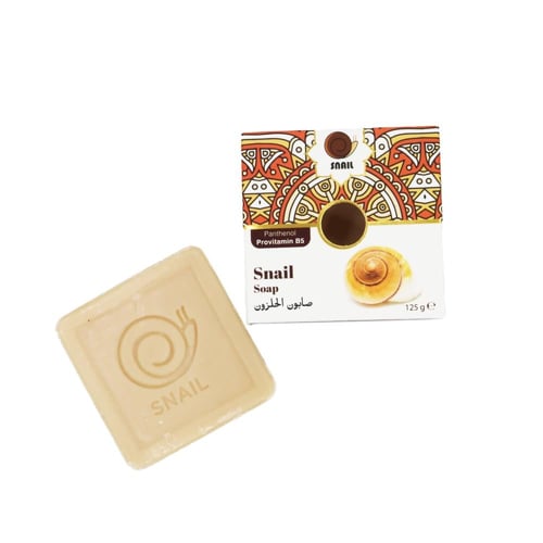 سنايل صابون الحلزون مرطب ومنقي للبشرة 125 جرام