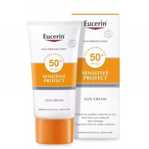 كريم يوسيرين لحماية البشرة الحساسة من الشمس SPF50+...