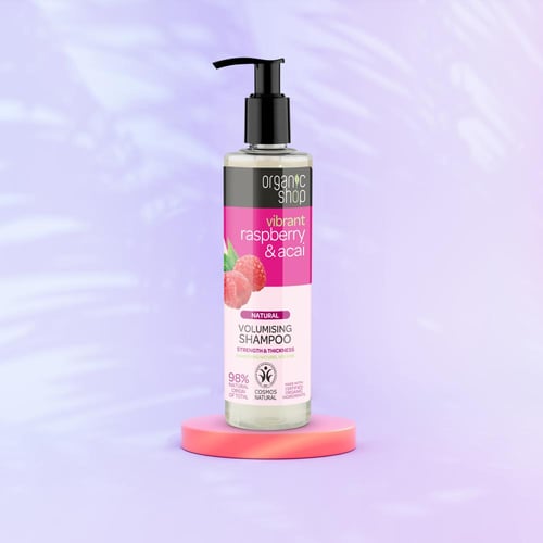 اورجانيك شوب شامبو توت العلّيق والأكاي 280مل