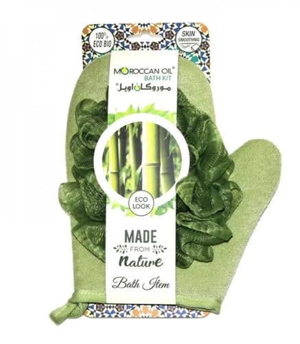 موروكان اويل ليفة الجسم بالخيزران