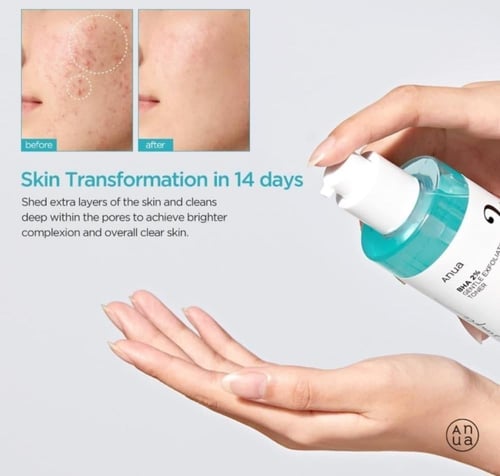 انوا تونر مقشر BHA 2% لطيف 150مل