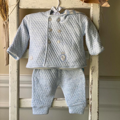 بدلة أولاد راقيه للرضع مكونة من 3 قطع .