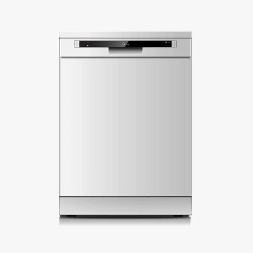 غسالة صحون ميديا 6 برامج 12مكان ابيض WQP125201CWEG