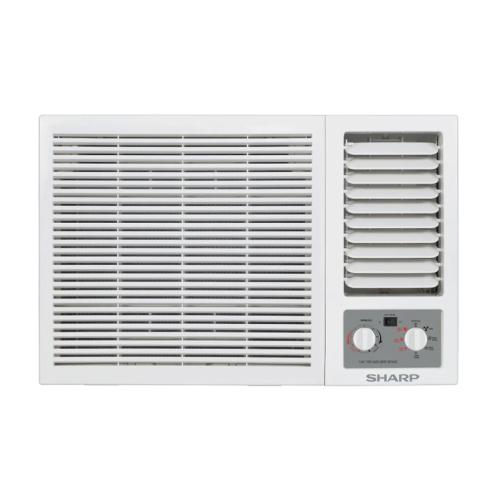 مكيف شباك شارب 18000 وحدة - بارد فقط لون أبيض مودي...