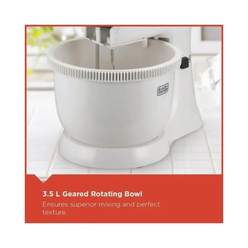 بلاك اند ديكر عجانة كهربائية 300 واط بوعاء 3.5 لتر...