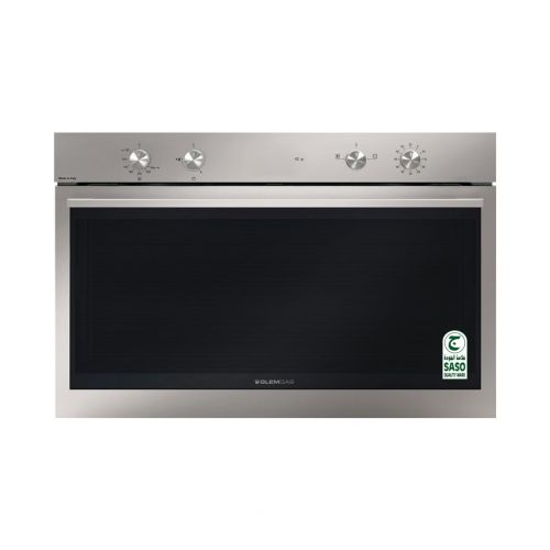 فرن بلت ان جليم غاز 90 سم، شواية غاز، مروحه داخليه...