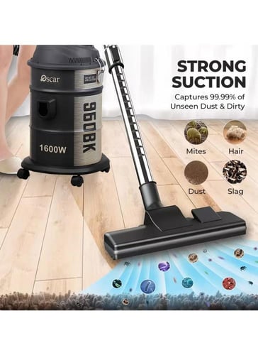 مكنسة الكهربائية اوسكار OSCAR سعة 21 لتر- شفط قوي...