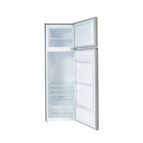 بيسك ثلاجة بابين مع فربزر - 9.2 قدم مكعب - فضي - B...