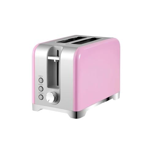 محمصة خبز كولين مزدوجة ستانلس ستيل - 930 واط لون ز...
