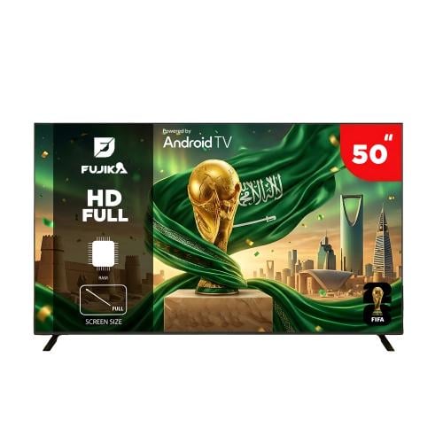 شاشة فوجيكا سمارت 50 بوصة بدقة Full HD - أندرويد م...