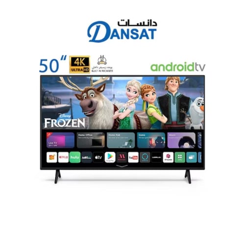 دانسات شاشة ذكية 50 بوصة 4k - بنظام أندرويد - DTD5...