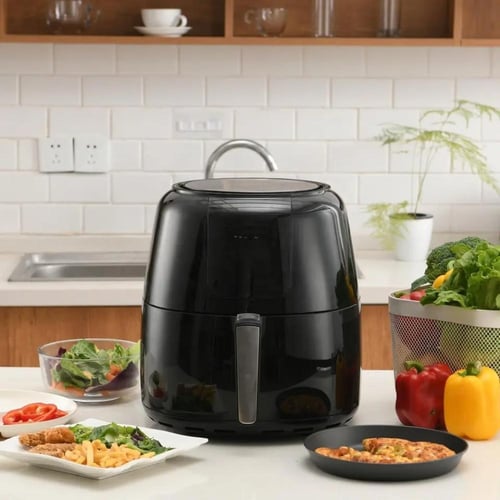 قلاية هوائية جي في سي برو 9 لتر 1800 واط مع ملحقات...