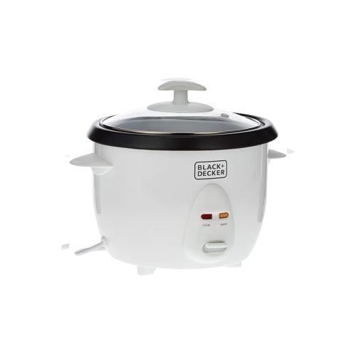 قدر ارز بلاك اند ديكر 0.6 لتر - 350 واط - أبيض - R...
