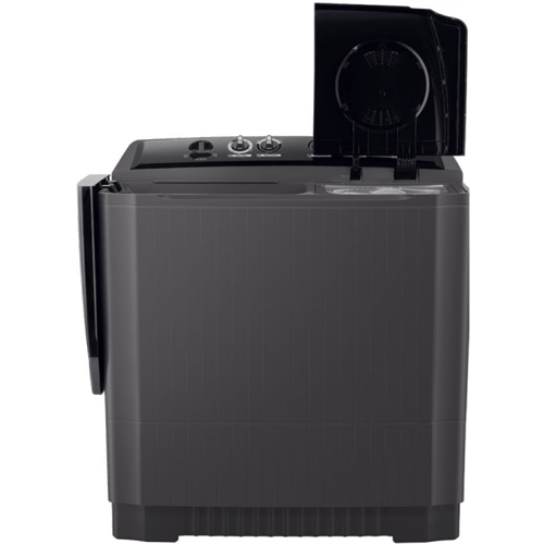 غسالة حوضين ال جي 14 كيلو 3 برامج لون أسود موديل W...