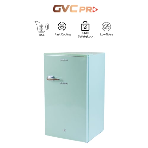 ثلاجة كلاسيك باب واحد 3 قدم مكعب 86 لتر - أخضر فات...
