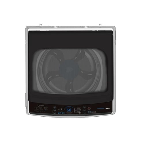 غسالة اتوماتيك تعبئة علوية ميديا 10 كيلو 8 برامج ا...