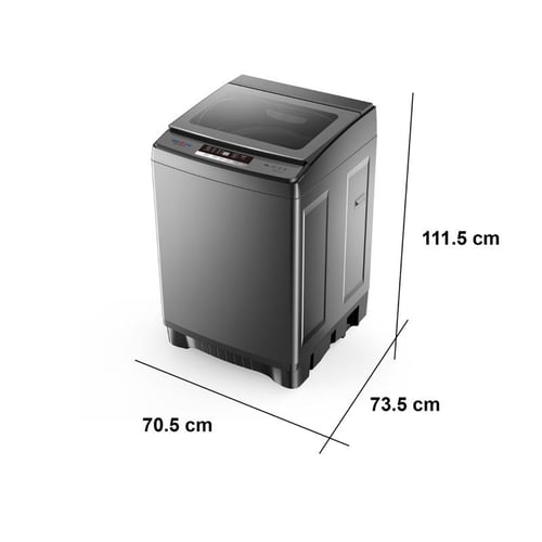 غسالة فتحة علوية تكنو بيست سعة 14 كجم فضي موديل BW...