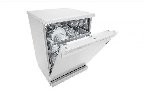 غسالة صحون LG سعة 14 قطعة 9 برامج ابيض DFC532FW