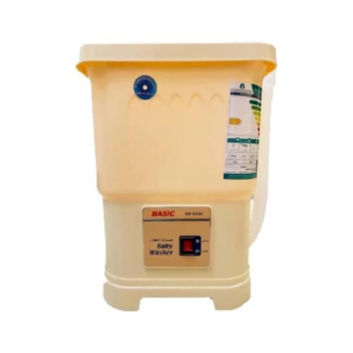 بيسك غسالة ملابس حوض واحد - 1 كجم - بيج - BW-555NK