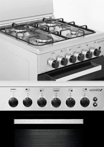 فرن جليم جاز 50*53 سم 4 شعلات استيل امان تام اشعال...