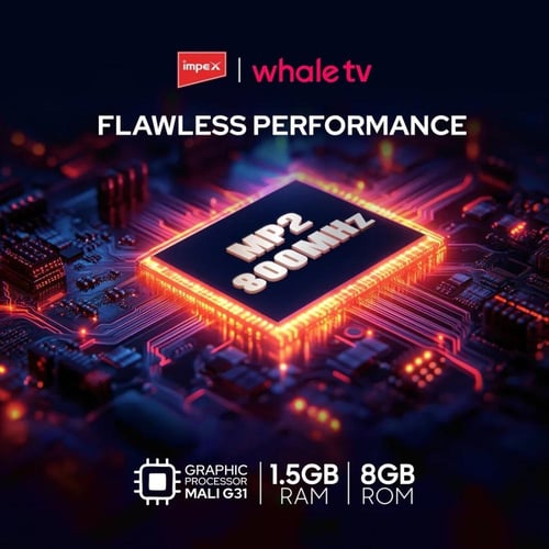 امبكس وايل شاشة سمارت 43 بوصة FHD - QLED بنظام تشغ...