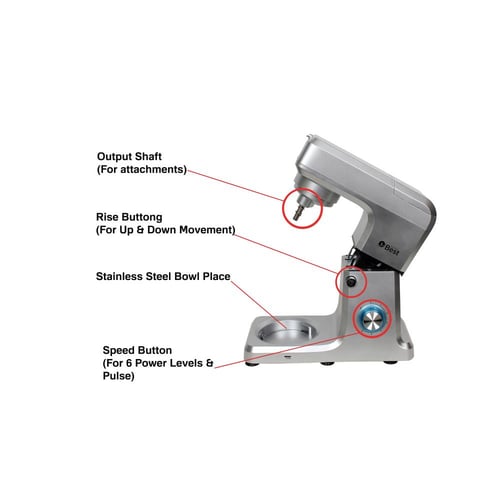 تكنو بيست عجانة برو متعددة الوظائف 12 ليتر - 1600...