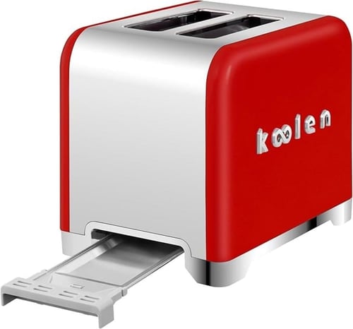 محمصة خبز كولين مزدوجة ستانلس ستيل - 930 واط لون أ...