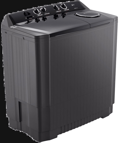 غسالة LG حوضين 14 كيلو تحميل علوي 3 برامج لون أسود...