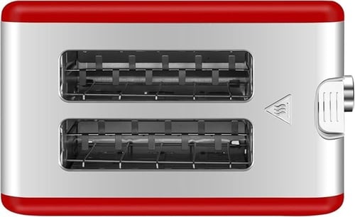 محمصة خبز كولين مزدوجة ستانلس ستيل - 930 واط لون أ...