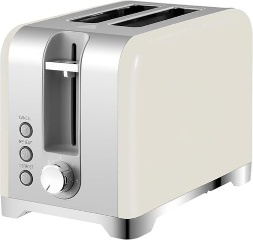 محمصة خبز مزدوجة من الفولاذ المقاوم للصدأ 930 واط...