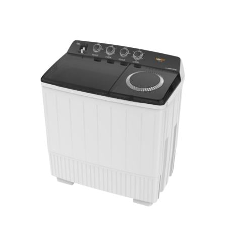 غسالة كولين حوضين، سعة 18 كجم، ابيض - 809101006