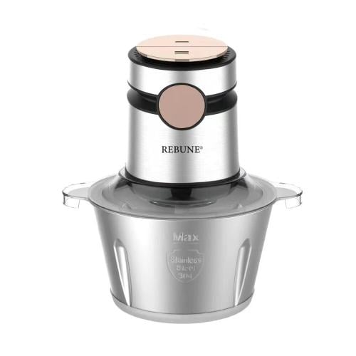 فرامة خضروات ريبون كهربائية 2 لتر - 500 واط لون فض...