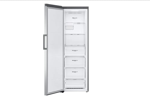 فريزر راسي LG فضي ( توزيع متعدد الهواء - تجميد سري...