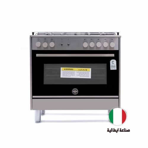 لاجيرمانيا فوتورا فرن غاز 5 شعلات - ستانلس ستيل- 9...