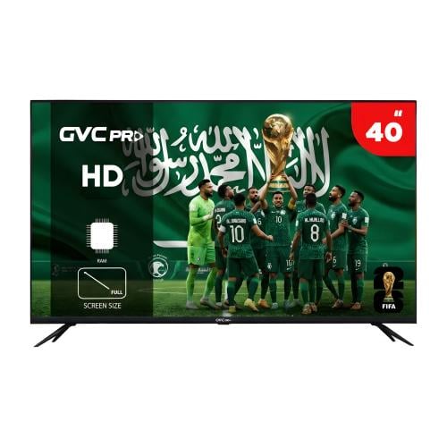 جي في سي برو شاشة تلفزيون 40 بوصة - FHD - أسود - L...