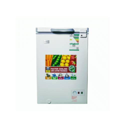 فريزر افقي دورا سات 3.4 قدم 96 لتر ابيض DS100FW