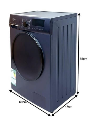 جي في سي غسالة اتوماتيك 7 كيلو تحميل أمامي - إنفرت...