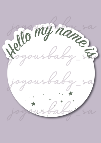 اكريلك مواليد-تصاميم جاهزة