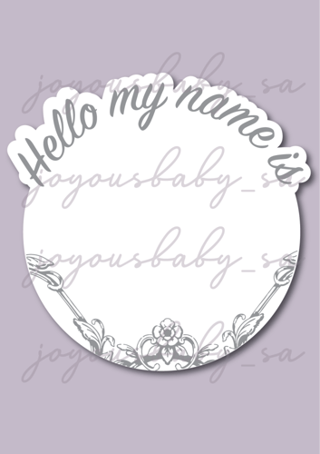 اكريلك مواليد-تصاميم جاهزة